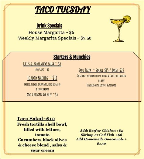 The Town Tavern ~ Menus ~ (860) 467-6026