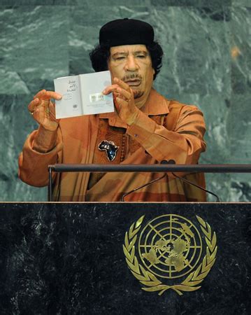 Unforgettable Words and Speeches: Muammar Gaddafi Speech To United Nations [ 23. September 2009 ...