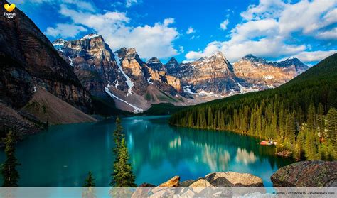 "Moränensee" im Tal der 10 Gipfel, Banff Nationalpark, Alberta, Kanada | National parks, Banff ...