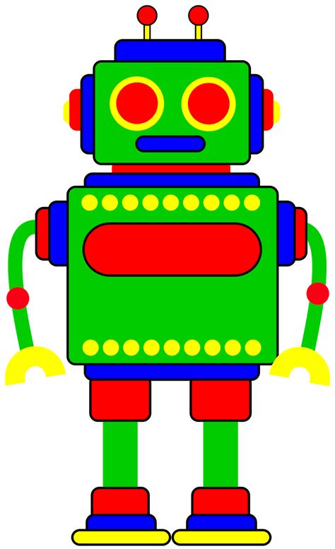 Classroom Treasures: Robot Clipart