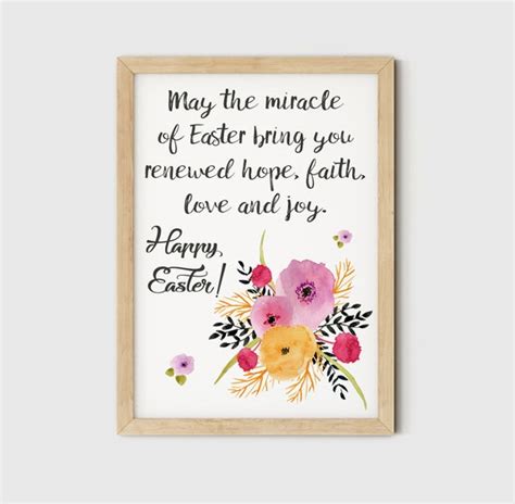 Happy Easter Sign Easter Decor Printable Digital Download | Etsy