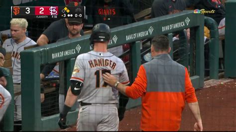 SF Giants Update on Twitter: "Here’s a good look at #SFGiants Mitch Haniger’s injury. Looks like ...