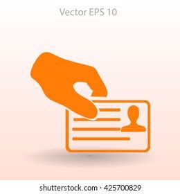 Permit Vector Icon Stock Vector (Royalty Free) 425700829 | Shutterstock