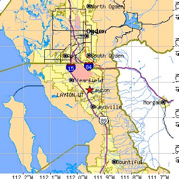 Layton, Utah (UT) ~ population data, races, housing & economy