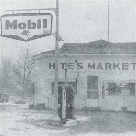 1959 Hite's Mobil market... Arcanum, Ohio | Arcanum, Ohio, Local history