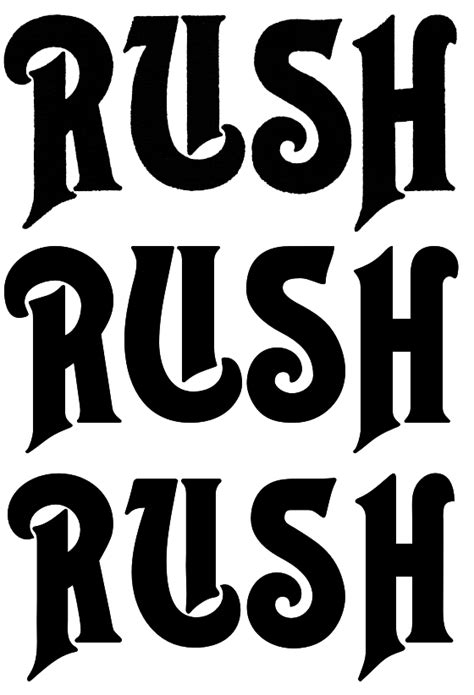 Rush Band Logo - LogoDix