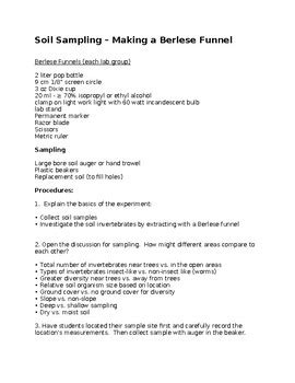 Soil Sampling - Making a Berlese Funnel by Dan's Science Hangout