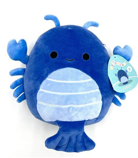 Buy Squishmallows Rare 8-Inch Lobert The Blue Lobster Crab Plush - Add ...