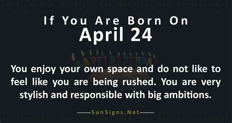 April 24 Zodiac Is Taurus, Birthdays And Horoscope - SunSigns.Net