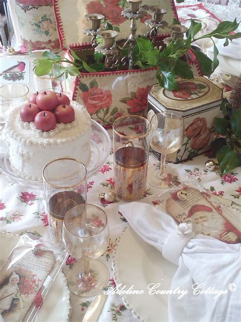 Adeline Country Cottage: Inspiring Christmas Table Setting and Giveaway