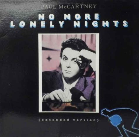 Paul McCartney - No More (Lonely Nights) - Vinyl Clocks