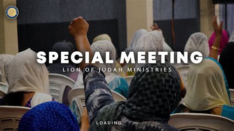 Wednesday Meeting | Lion of Judah Ministries | 09 JUNE (LIVE) - YouTube