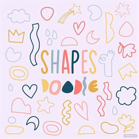 Doodle Shapes Vector in EPS, Illustrator, JPG, PNG, SVG - Download | Template.net