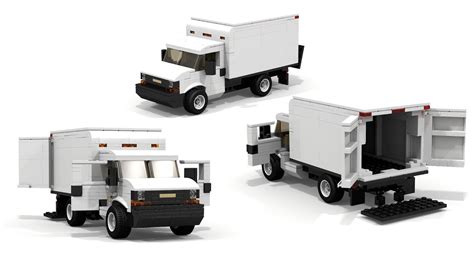 LEGO Chevrolet Express Cargo Truck Instructions - YouTube