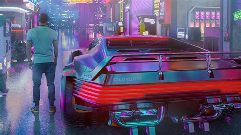 Cyberpunk 2077 Wallpaper 4K Car