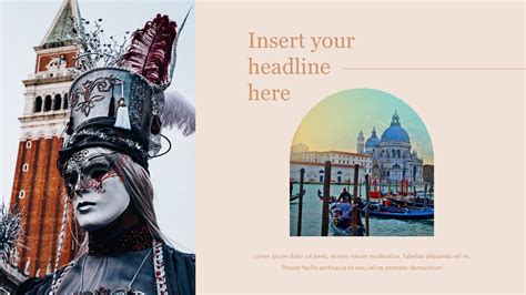 Venice Carnival Templates for PowerPoint|Lifestyle