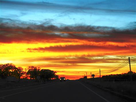 California Road Trip | The sky was on fire with rich colors … | Flickr