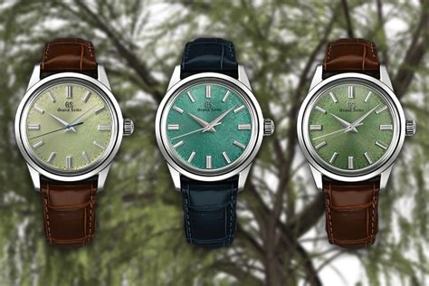 Grand Seiko: Three New Limited Edition Green Dials For The U.S. Market ...