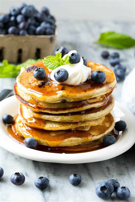 Easy Blueberry Protein Pancakes Recipe | Healthy Fitness Meals