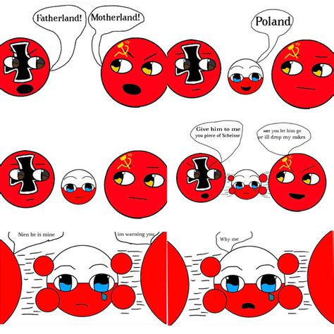 Fatherland, Motherland, Poland(Country ball comic) by TheHkp on DeviantArt