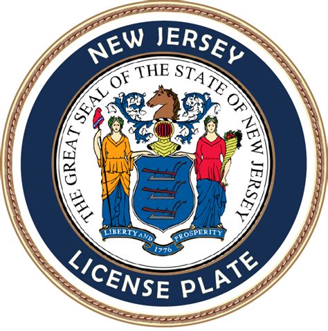 License Plate Types - New Jersey License Plate