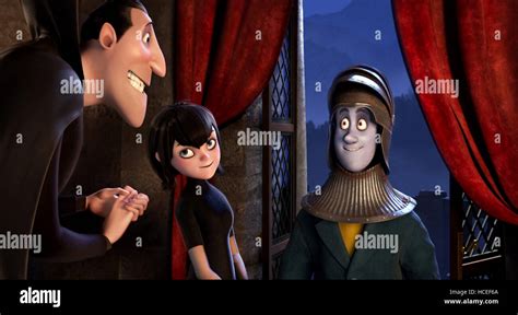 HOTEL TRANSYLVANIA, from left: Dracula (voice: Adam Sandler), Mavis ...