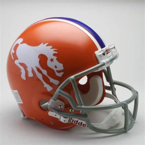 Denver Broncos Helmet Riddell Authentic Full Size VSR4 Style 1966 ...