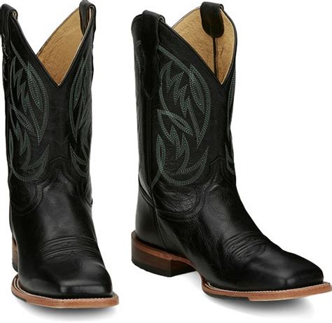 JUSTIN MENS BUCK LEATHER "OFFICIAL GEORGE STRAIT COLLECTION" COWBOY BOOTS GR8007 - Wandrin ...