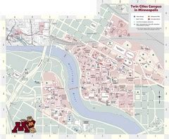 University of Minnesota Campus Map - Univerisity of Minnesota • mappery