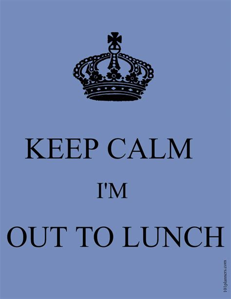 FREE Editable and Printable Out to Lunch Sign | Instant Download