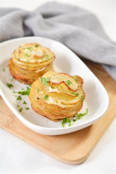 Sliced Potatoes in a Muffin Tin - Sweet Pea's Kitchen