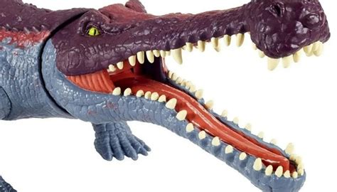 Mattel - Jurassic World Primal Attack Dinosaur Sarcosuchus 2021 - GJP32 ...