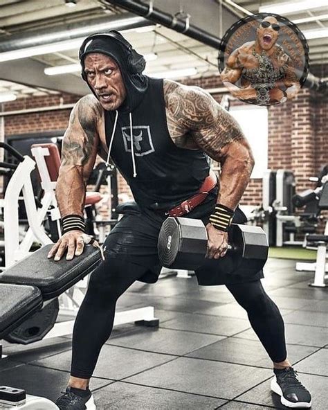 Hardest worker in the room | The rock dwayne johnson workout, The rock ...