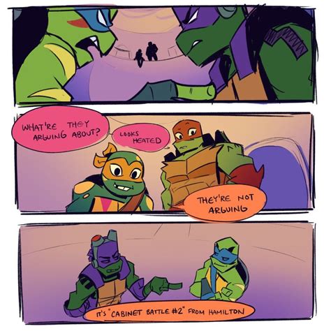 Pin by Aaanastasia_💜💛 on ROTTMNT | Teenage mutant ninja turtles funny ...