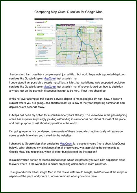 Mapquest Driving Directions Only No Map - map : Resume Examples #gq96NP4P9O