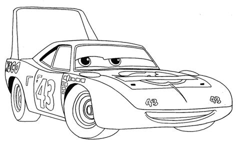 How to Draw King from Disney Pixar's Cars with Easy Step by Step Drawing Tutorial - How to Draw ...