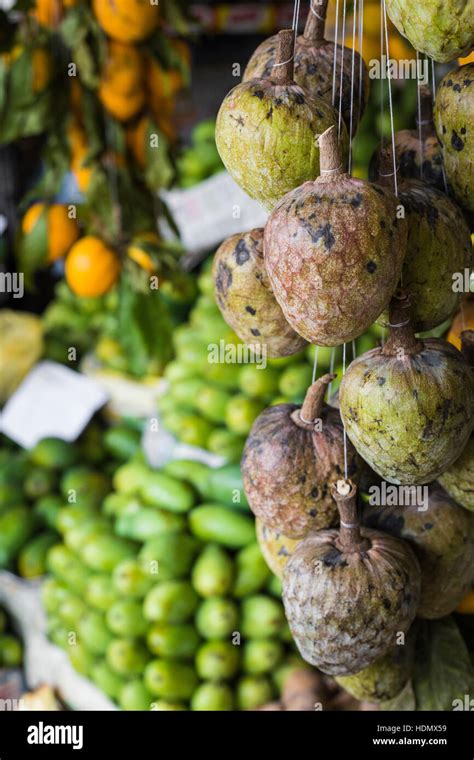 A lot of tropical fruits in outdoor market in Sri-Lanka Stock Photo - Alamy