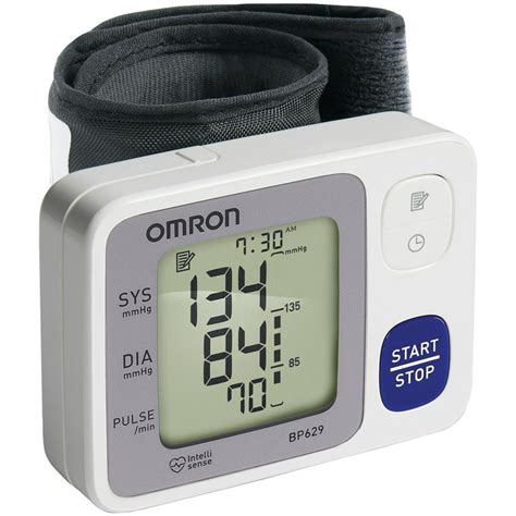 Omron BP629N 3 Series Wrist Blood Pressure Monitor & BP710N 3 Series ...