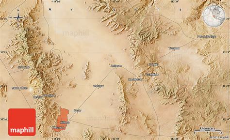 Satellite Map of Kingman