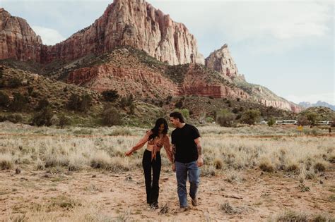 Zion National Park Proposal Photography — Las Vegas Wedding & Elopement ...