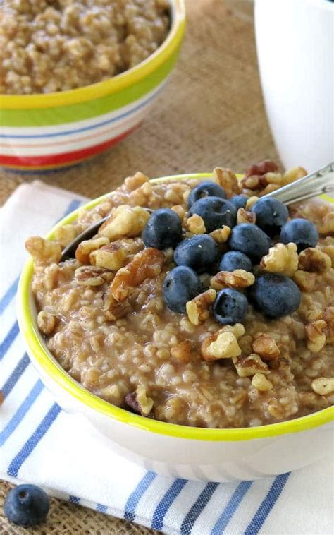 Steel Cut Oatmeal Crock Pot Directions - The Dinner-Mom