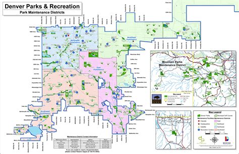 Denver parks map