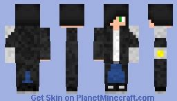 Trench Coat Boy Minecraft Skin