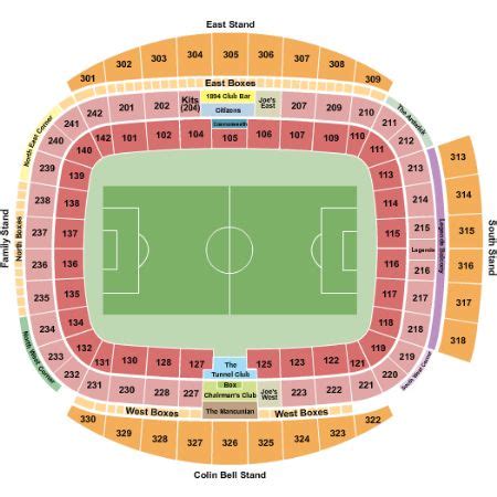 Manchester Stadium Tickets and Manchester Stadium Seating Chart - Buy Manchester Stadium ...