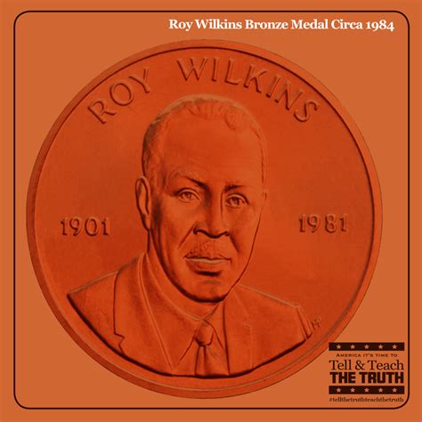 Roy Wilkins Bronze Medal Circa... - The Museum of UnCut Funk | Facebook