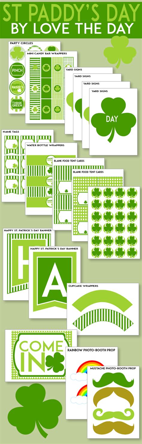 FREE St. Patrick's Day Printables by Love The Day