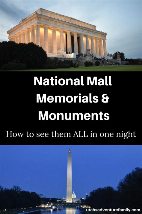 National Mall Monuments & Memorials: How to see them all in one night ...