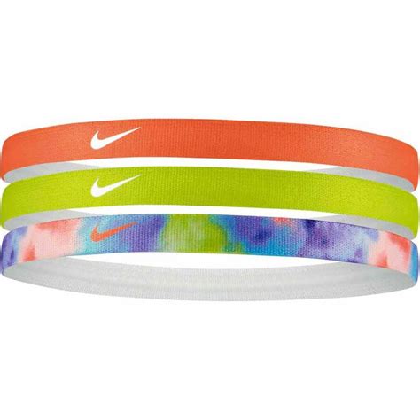 Nike Printed Headbands (Pack of 3) - Green/Orange/Multicolour ...