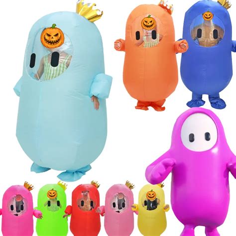 Fall-Guys-Inflatable-Costume-Girl-Women-Kid-Adult-Men-Game-Jellybean-Stumble-Anime-Cosplay ...