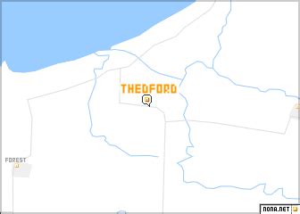 Thedford (Canada) map - nona.net